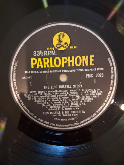 Luis Russell And His Orchestra And His Burning Eight – The Luis Russell Story 1929/30