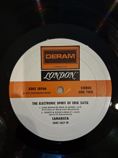 The Camarata Contemporary Chamber Orchestra – The Electronic Spirit Of Erik Satie Featuring The Moog Synthesizer With The Camarata Contemporary Chamber Orchestra