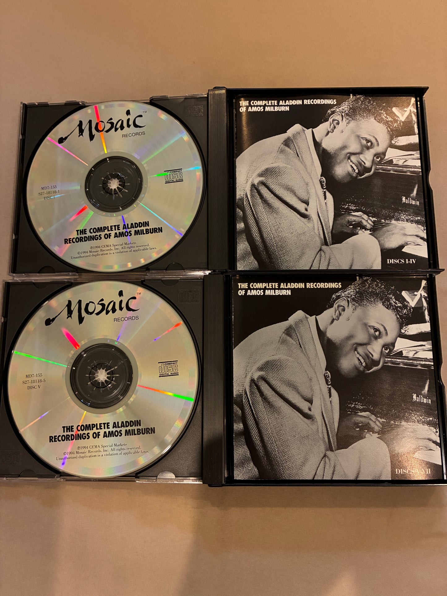 Amos Milburn – The Complete Aladdin Recordings of Amos Milburn