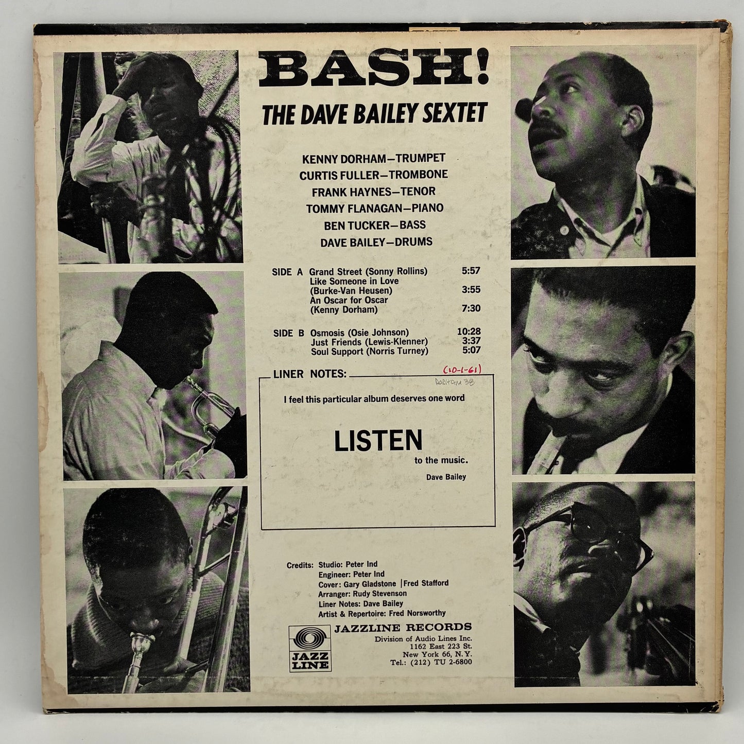 The Dave Bailey Sextet – Bash!