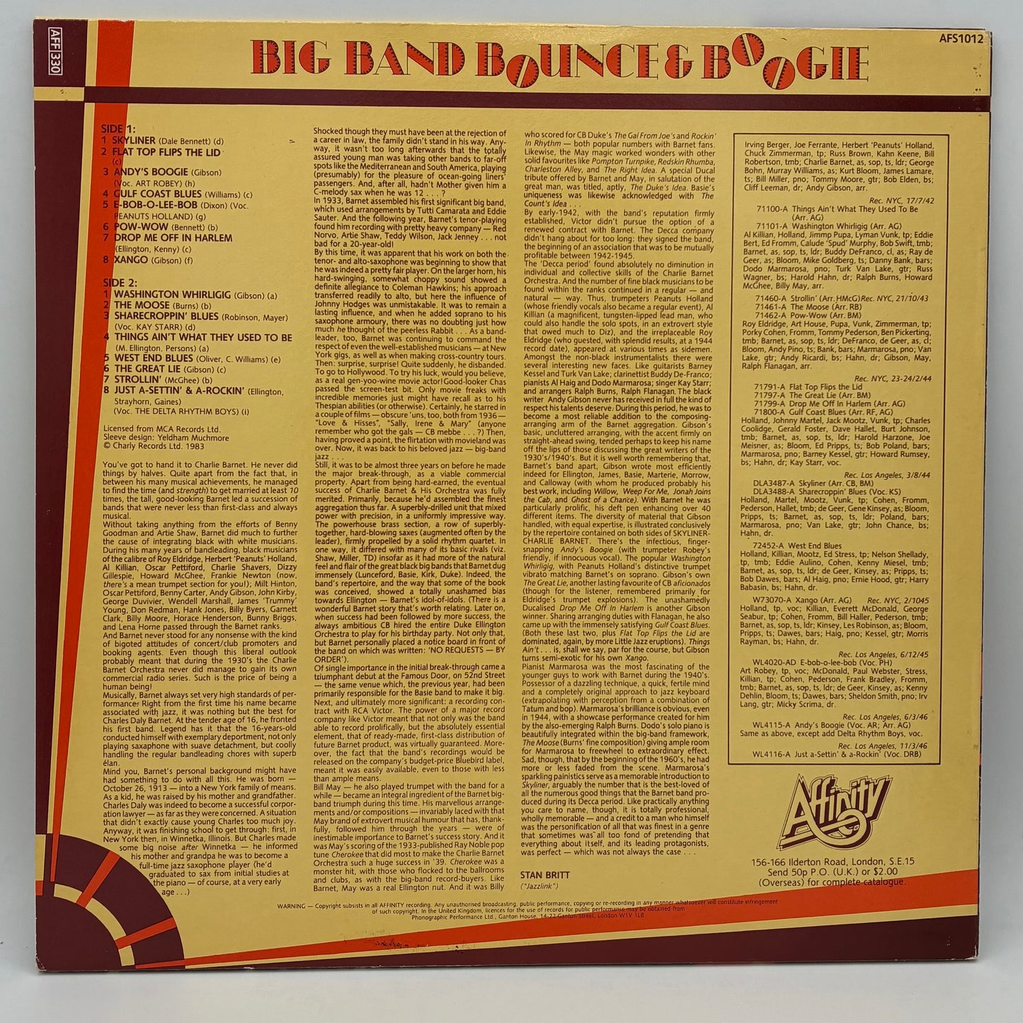 Charlie Barnet And His Orchestra – Skyliner