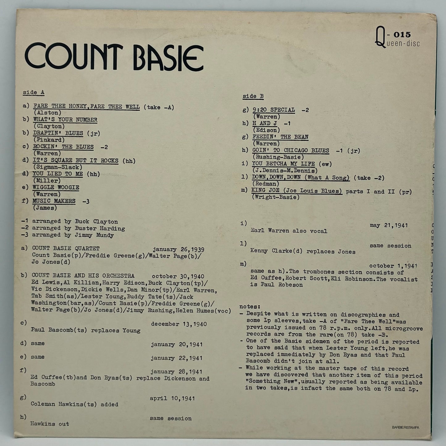 Count Basie – Count Basie