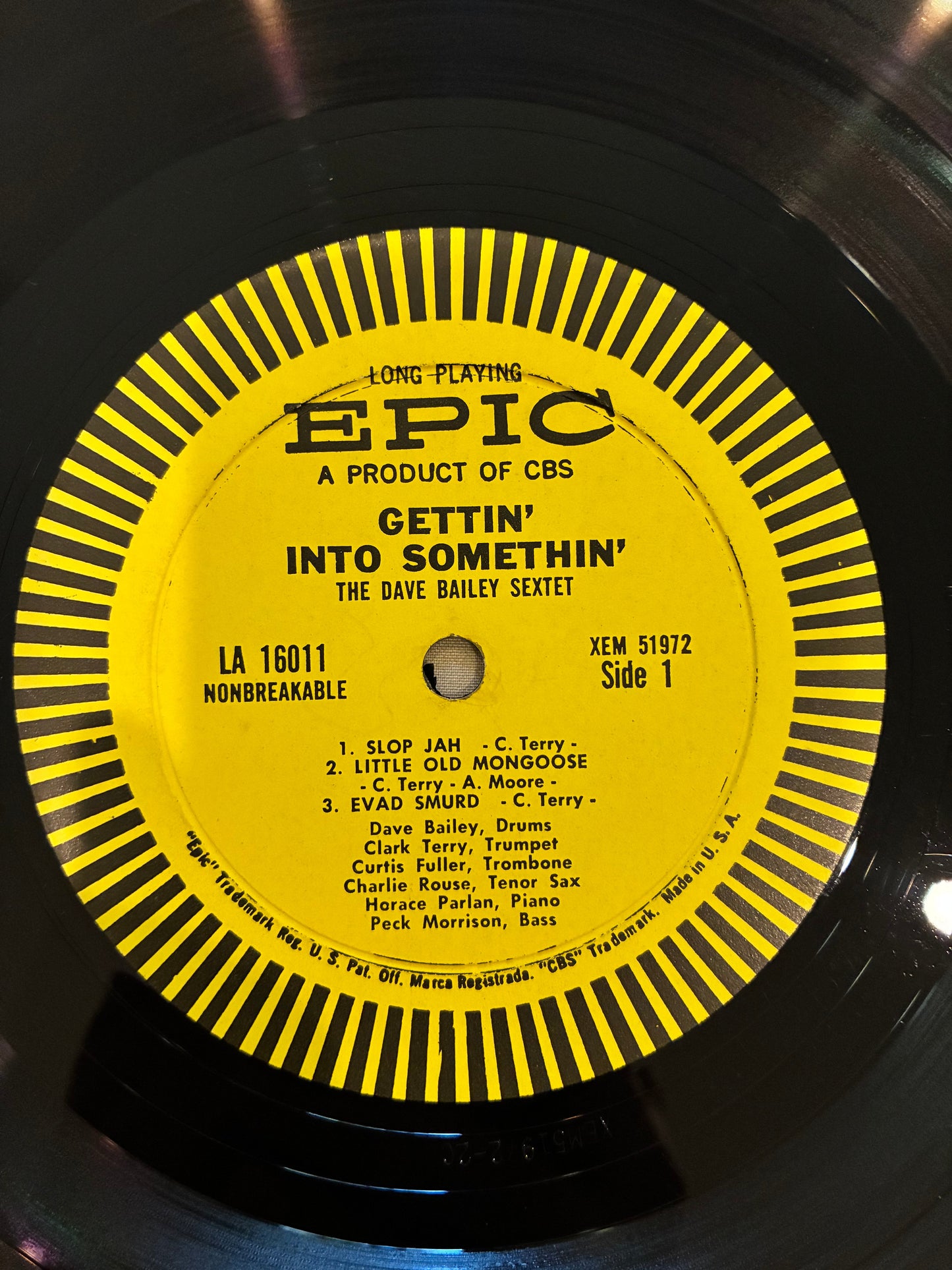 The Dave Bailey Sextet – Gettin' Into Somethin'