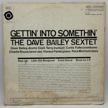 The Dave Bailey Sextet – Gettin' Into Somethin'