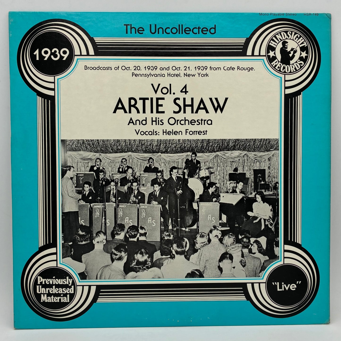 Artie Shaw And His Orchestra – The Uncollected Artie Shaw, Vol. 4, 1939