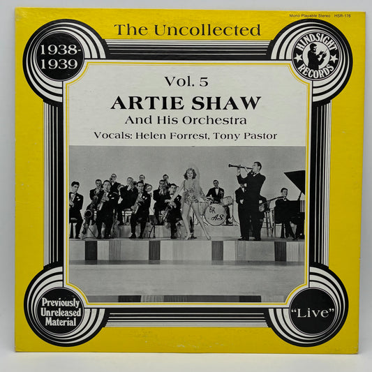 Artie Shaw And His Orchestra – The Uncollected Artie Shaw, Vol. 5, 1938-1939
