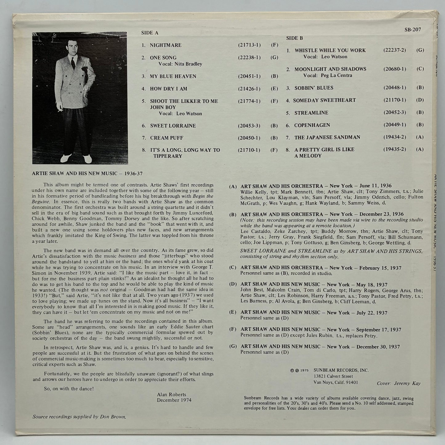 Artie Shaw And His New Music – "New Music" 1936-37