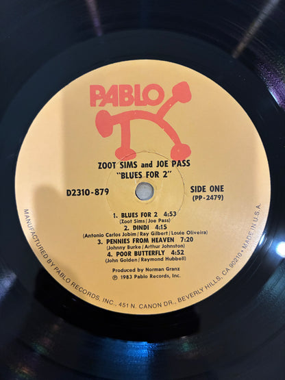 Zoot Sims Plus Joe Pass – Blues For 2