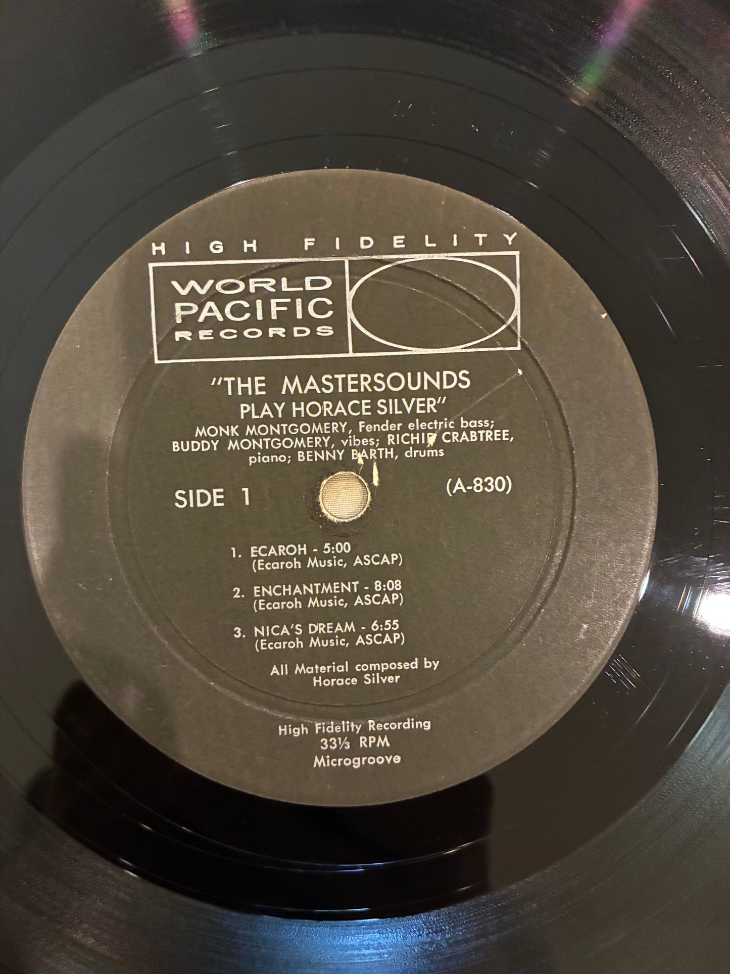 The Mastersounds – The Mastersounds Play Compositions By Horace Silver