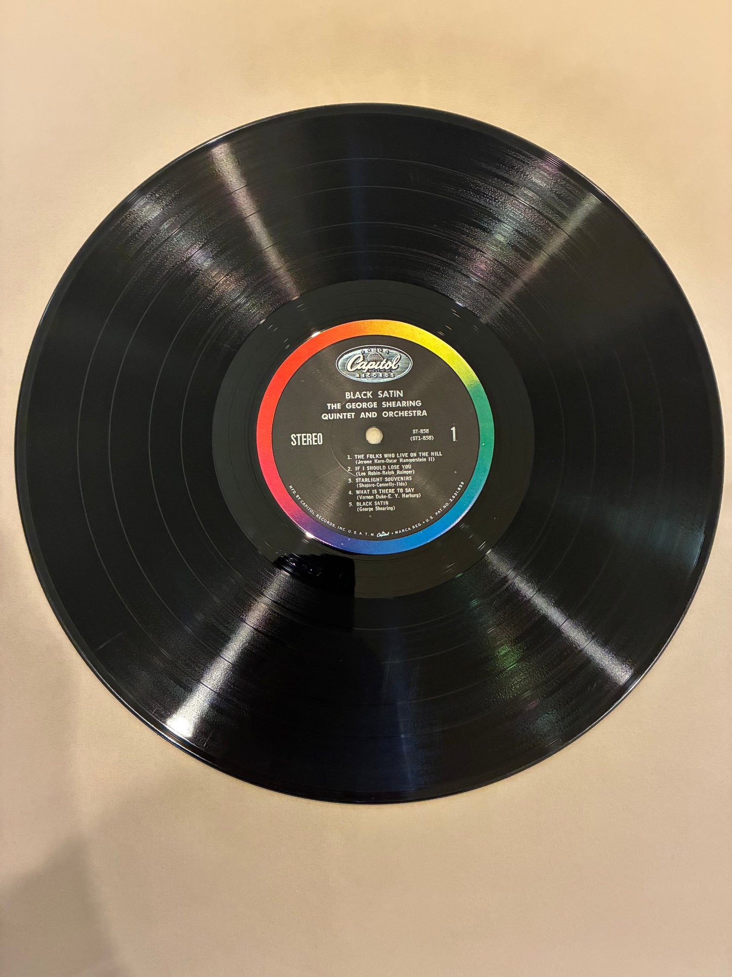The George Shearing Quintet And Orchestra – Black Satin