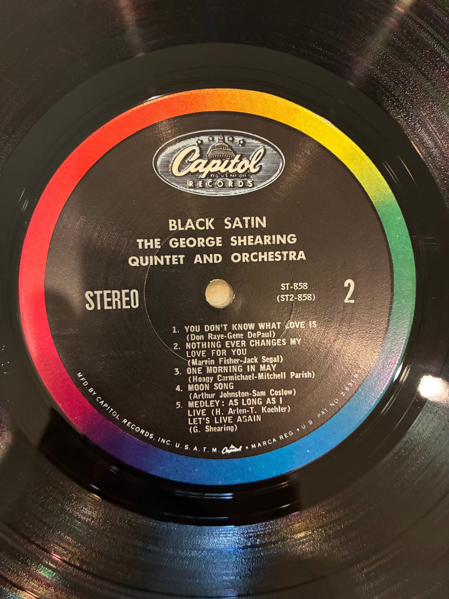 The George Shearing Quintet And Orchestra – Black Satin