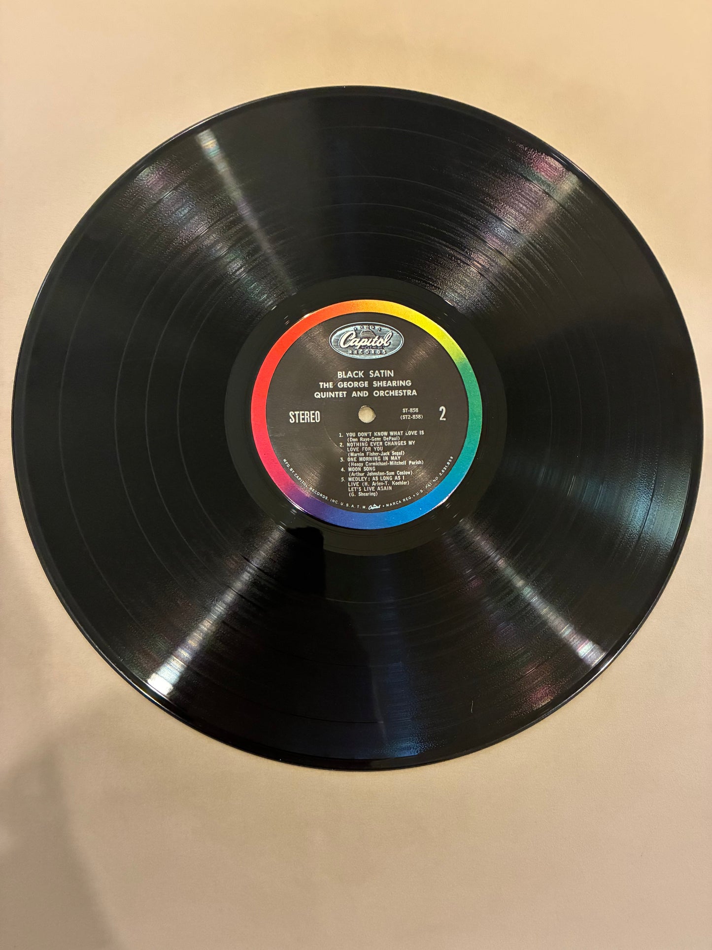 The George Shearing Quintet And Orchestra – Black Satin