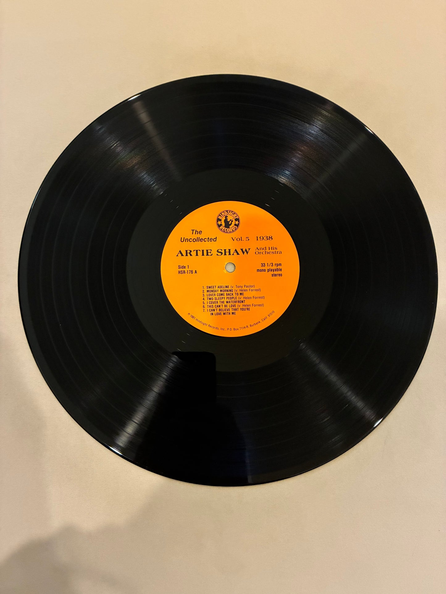 Artie Shaw And His Orchestra – The Uncollected Artie Shaw, Vol. 5, 1938-1939
