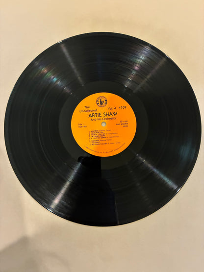 Artie Shaw And His Orchestra – The Uncollected Artie Shaw, Vol. 4, 1939