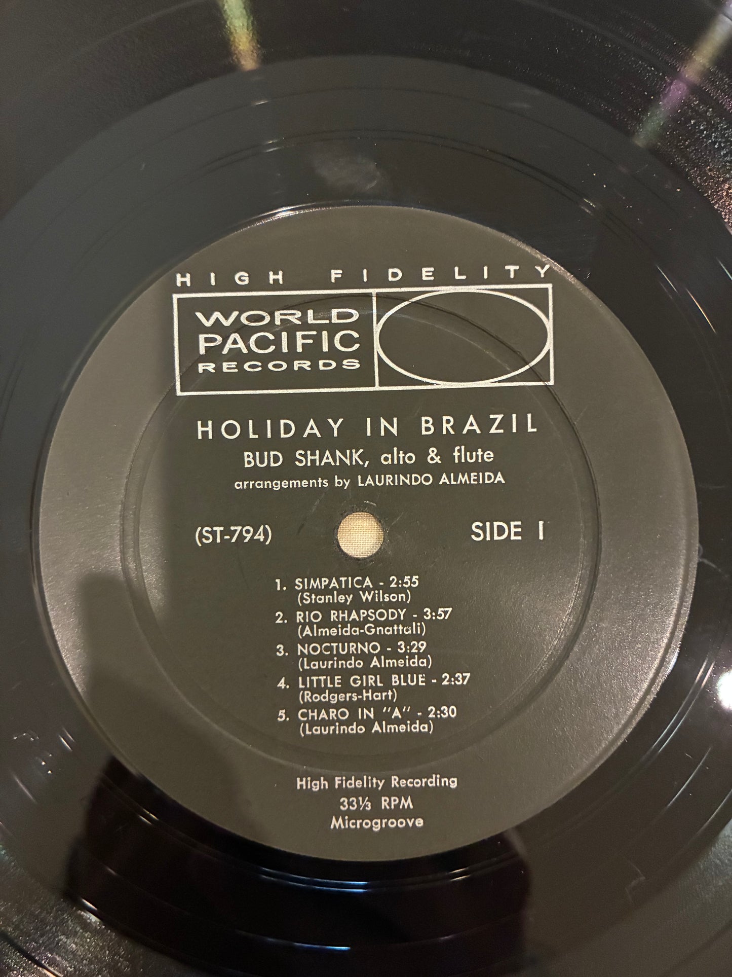 Bud Shank – Holiday In Brazil