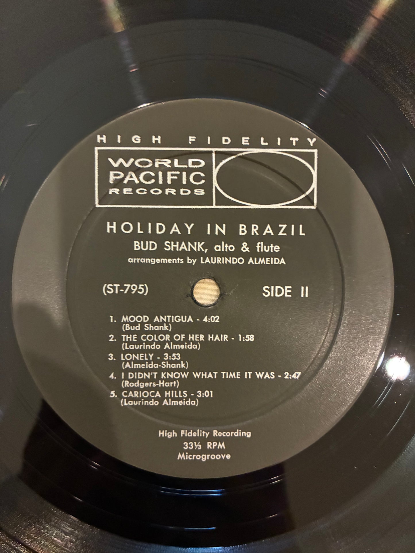 Bud Shank – Holiday In Brazil