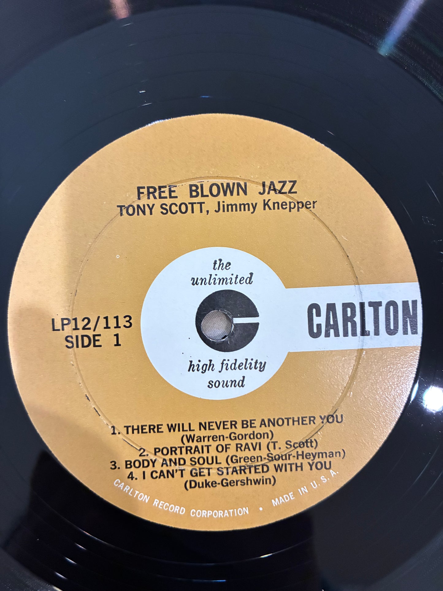 Tony Scott / Jimmy Knepper – Free Blown Jazz