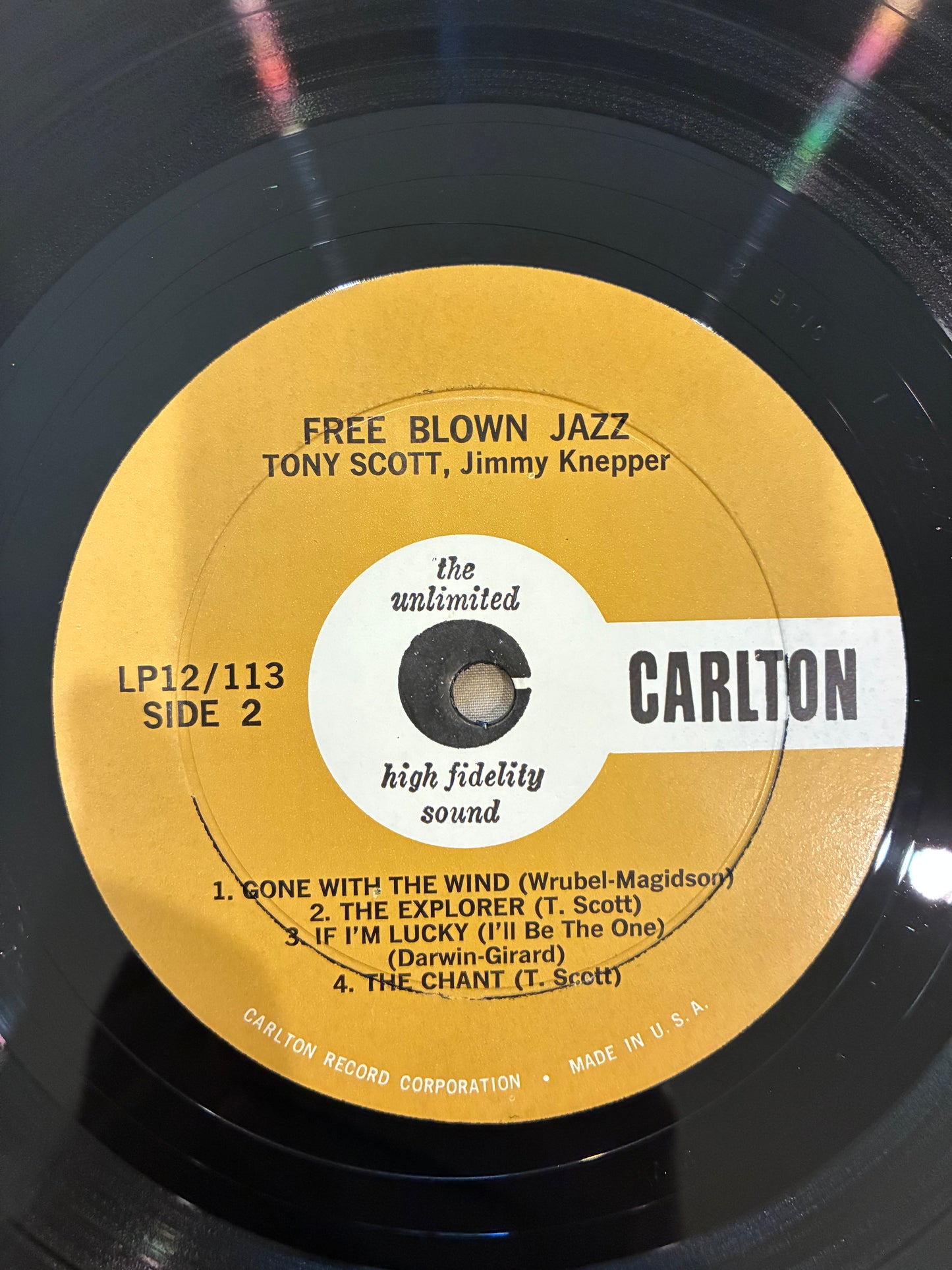 Tony Scott / Jimmy Knepper – Free Blown Jazz