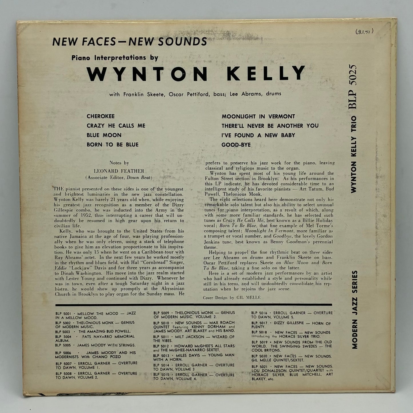 Wynton Kelly – New Faces–New Sounds