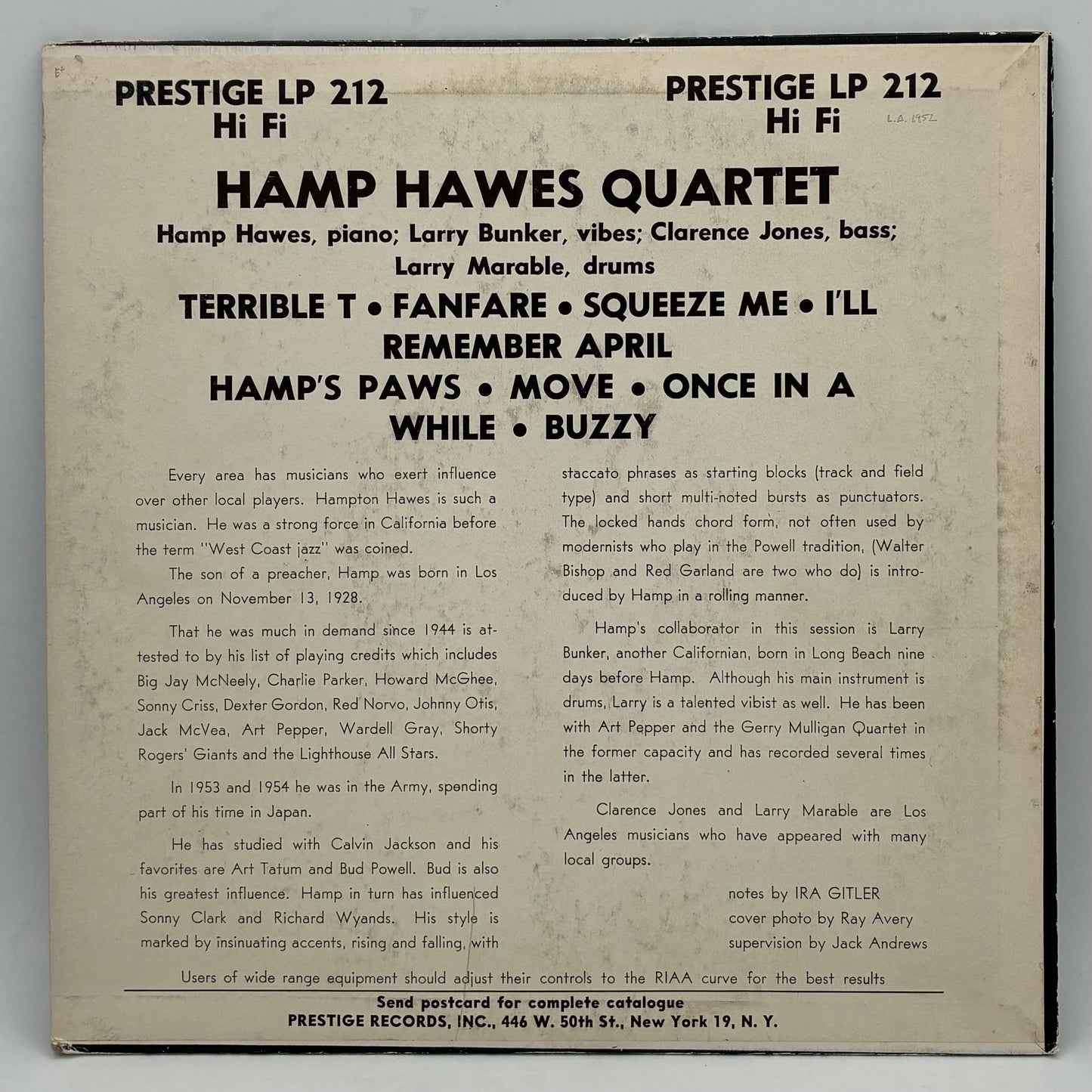 Hamp Hawes Quartet Hampton Hawes Quartet  Read More  – Hamp Hawes Quartet (Copy)