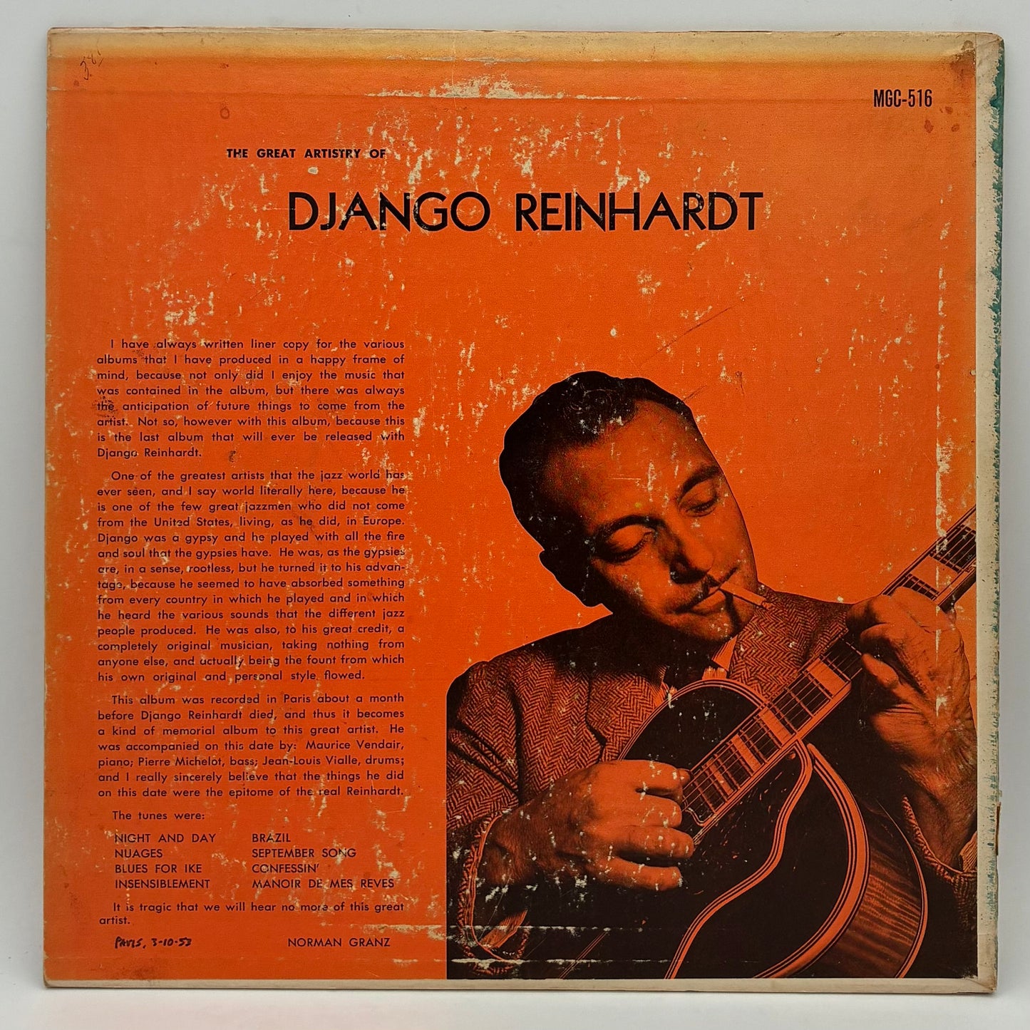 Django Reinhardt – The Great Artistry Of Django Reinhardt