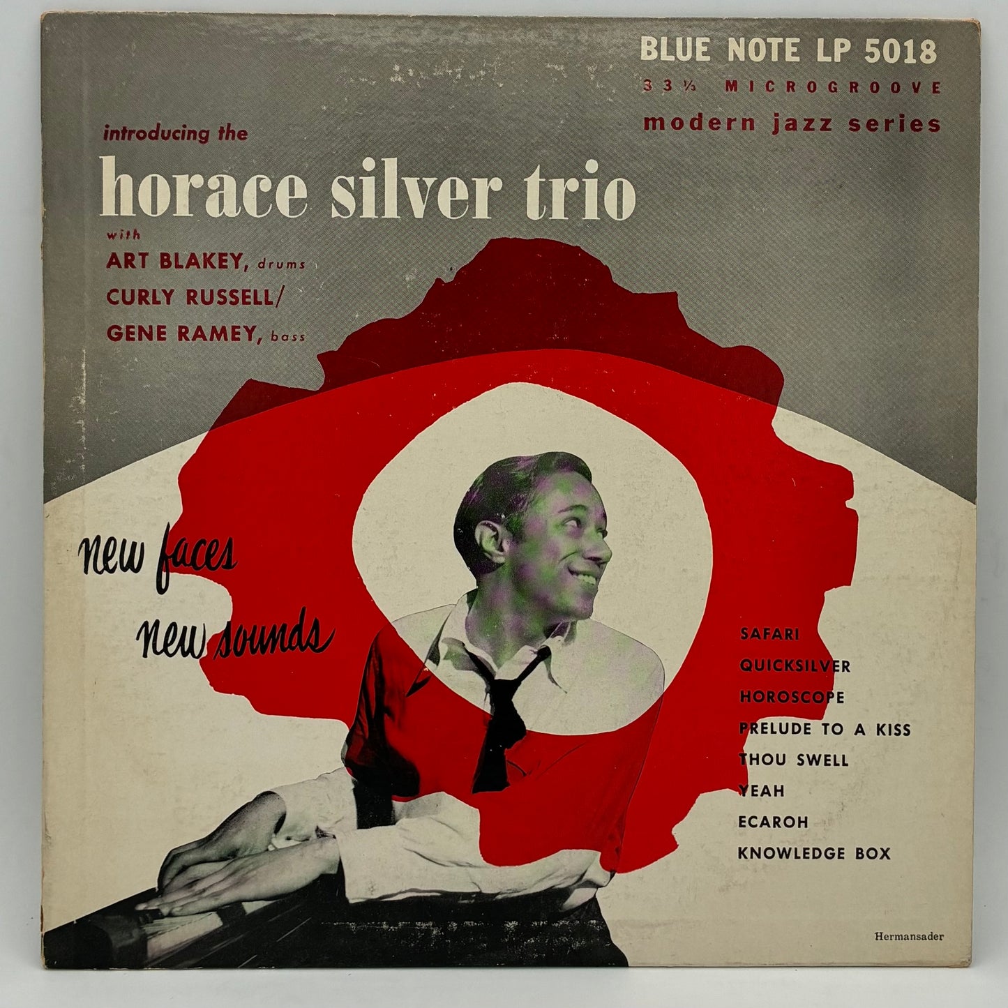 The Horace Silver Trio – New Faces - New Sounds