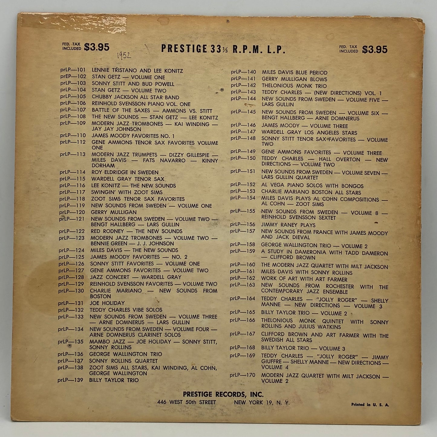 Billy Taylor Trio – Volume 2