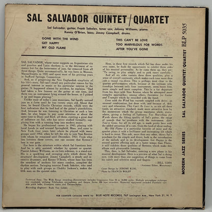 Sal Salvador Quintet – Sal Salvador Quintet
