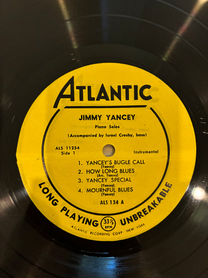 Jimmy Yancey – Piano Solos