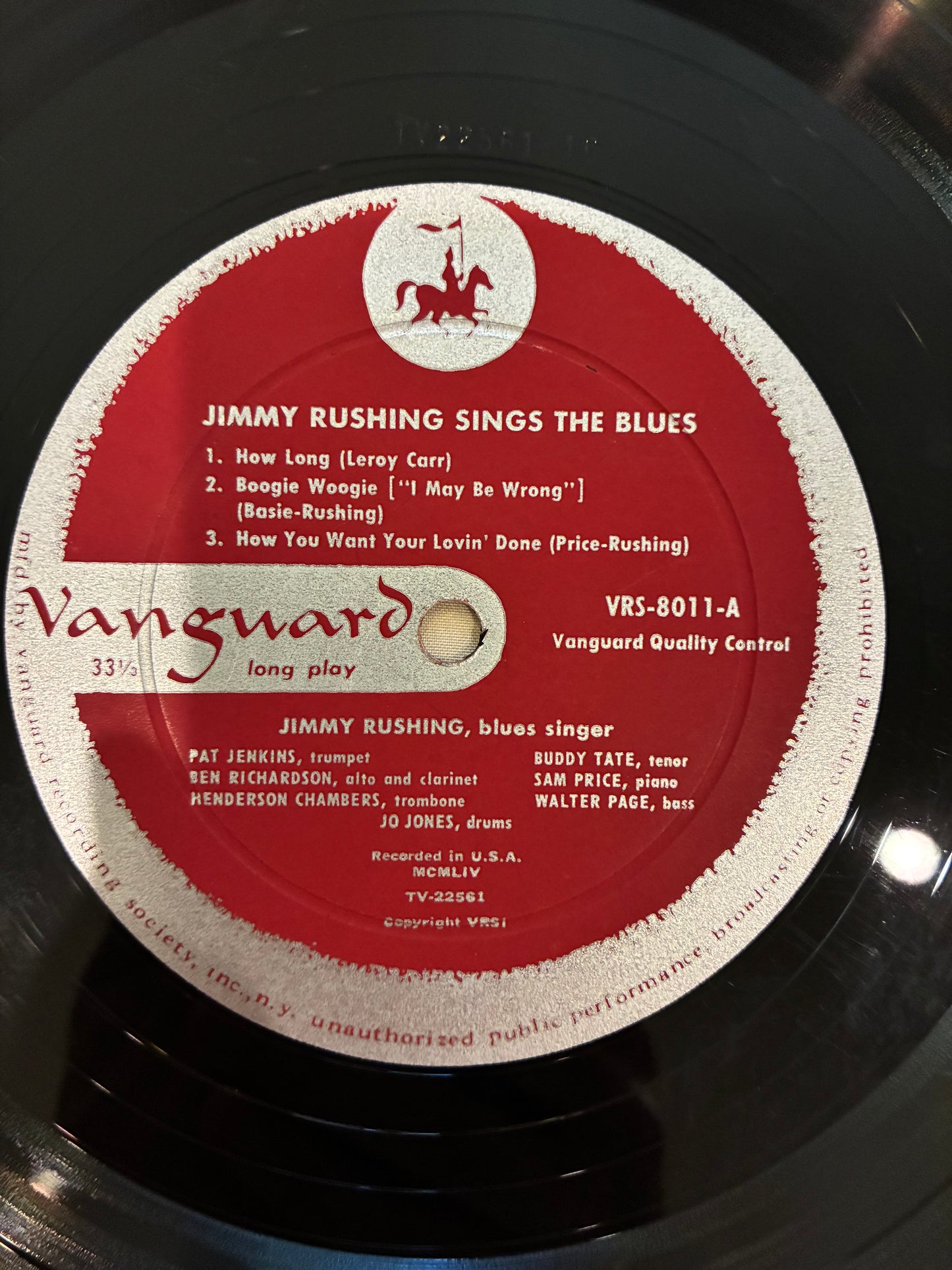 Jimmy Rushing – Sings The Blues