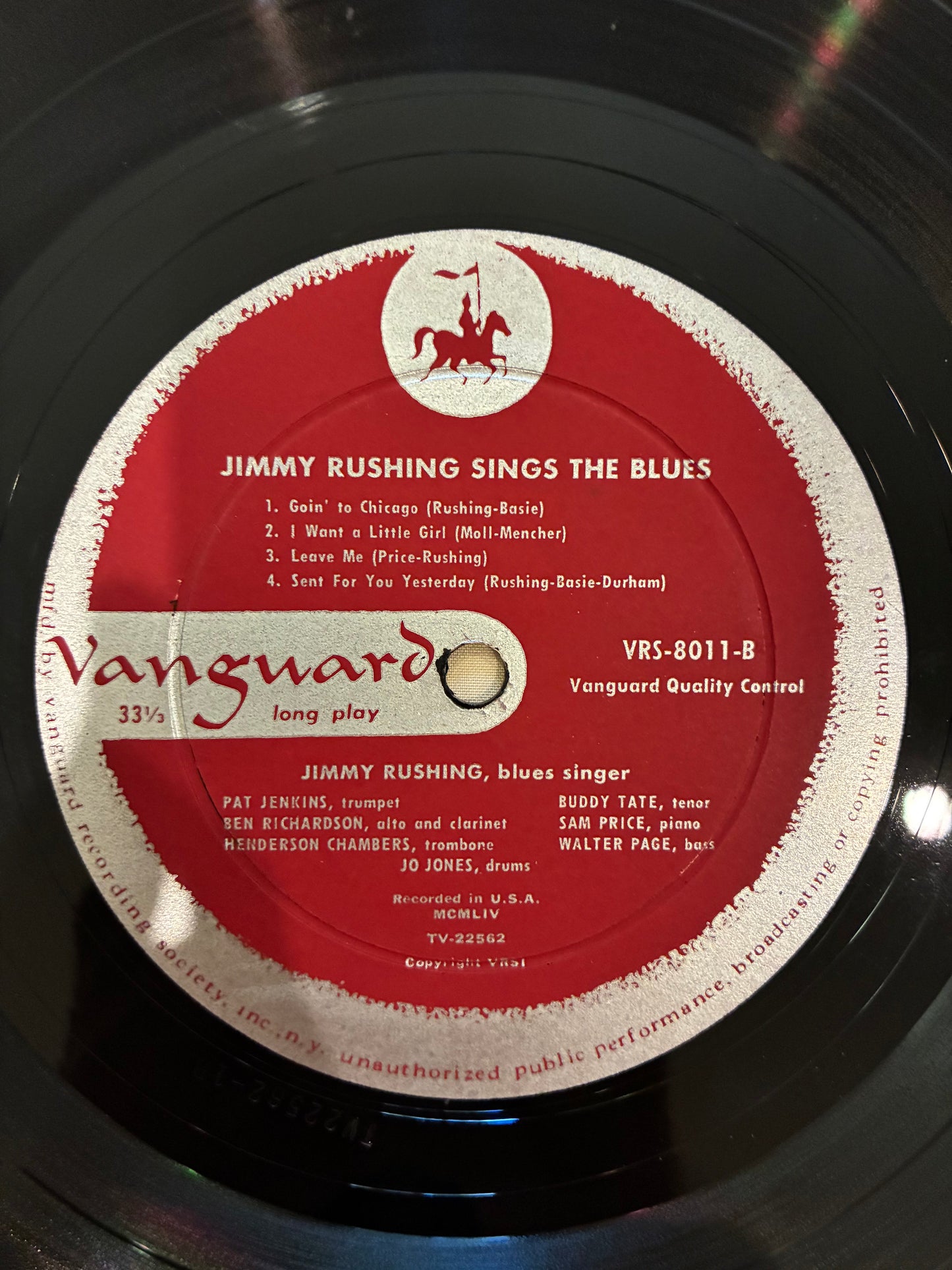 Jimmy Rushing – Sings The Blues