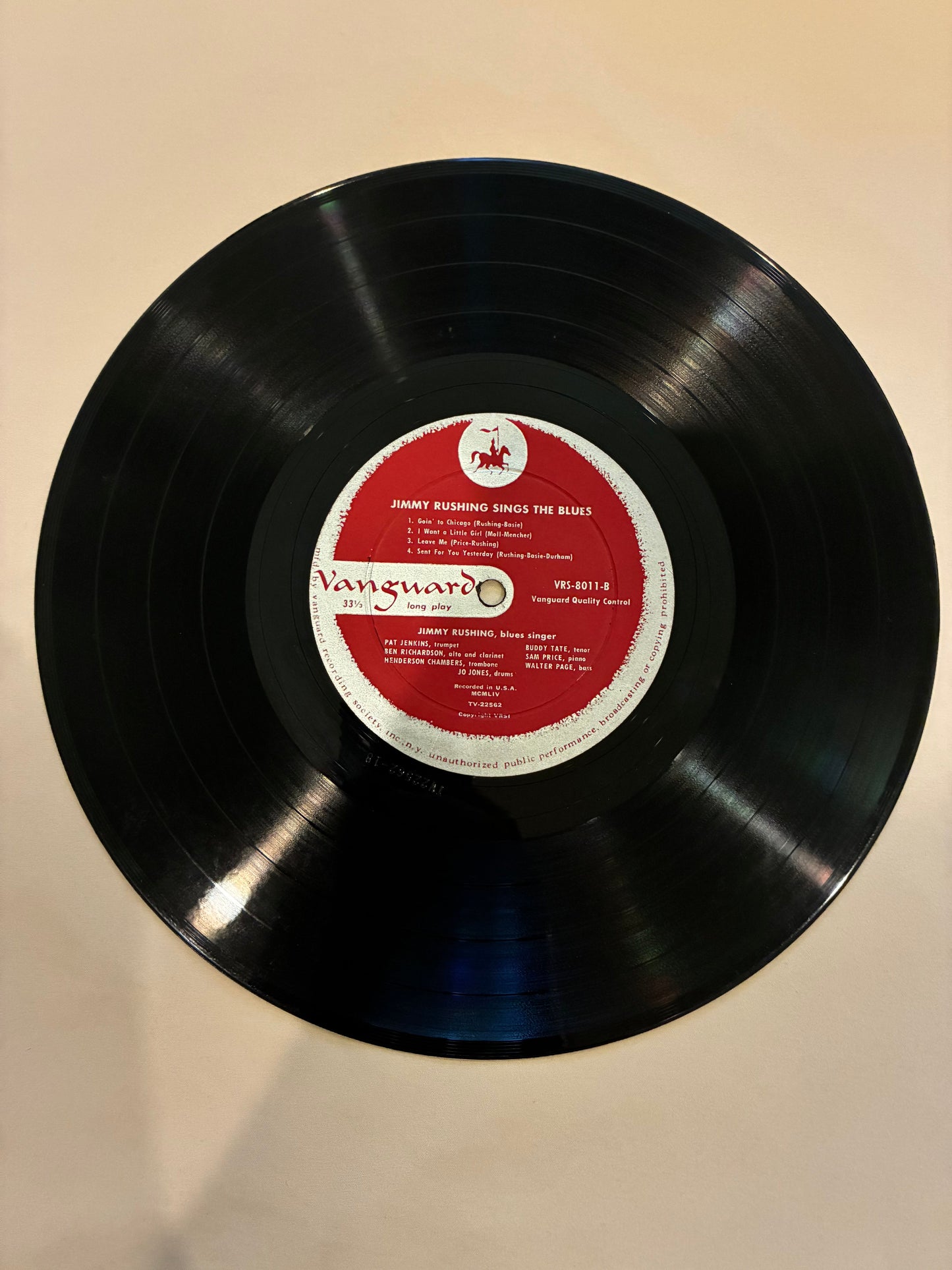 Jimmy Rushing – Sings The Blues