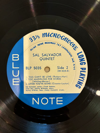 Sal Salvador Quintet – Sal Salvador Quintet