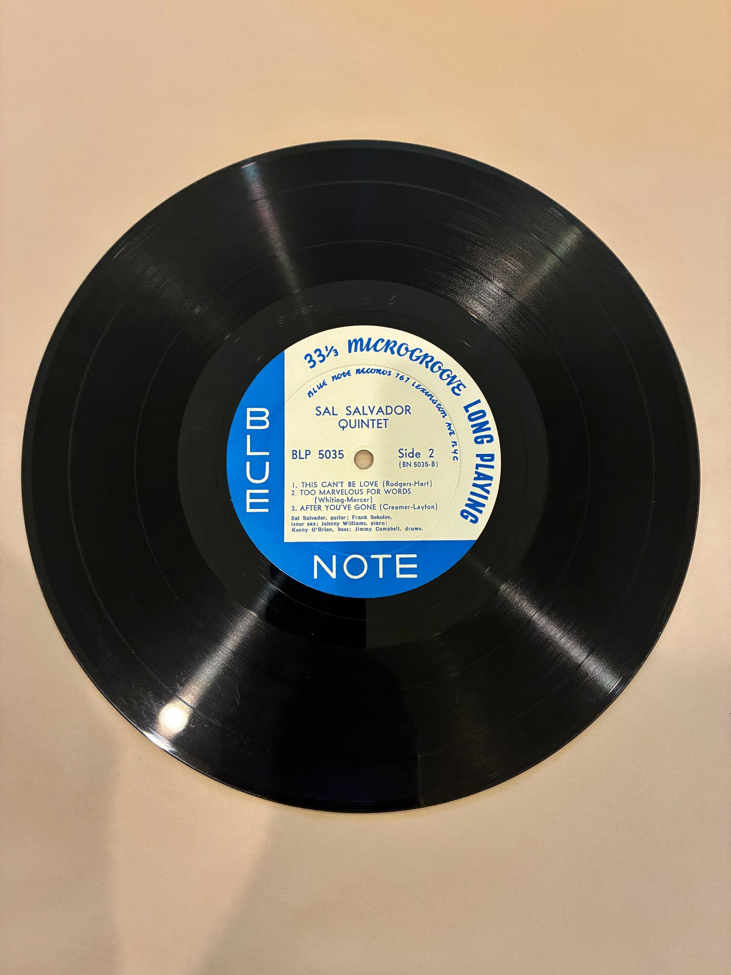 Sal Salvador Quintet – Sal Salvador Quintet