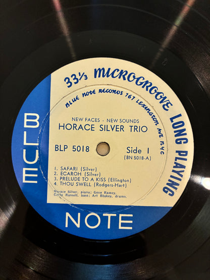The Horace Silver Trio – New Faces - New Sounds