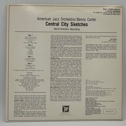 Benny Carter, American Jazz Orchestra – Central City Sketches
