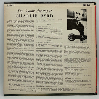 Charlie Byrd – The Guitar Artistry Of Charlie Byrd