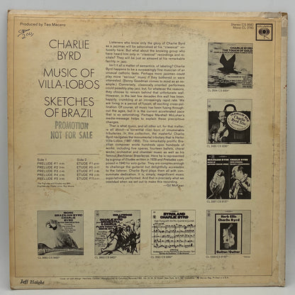Charlie Byrd, Villa-Lobos – Sketches Of Brazil (Music Of Villa-Lobos)