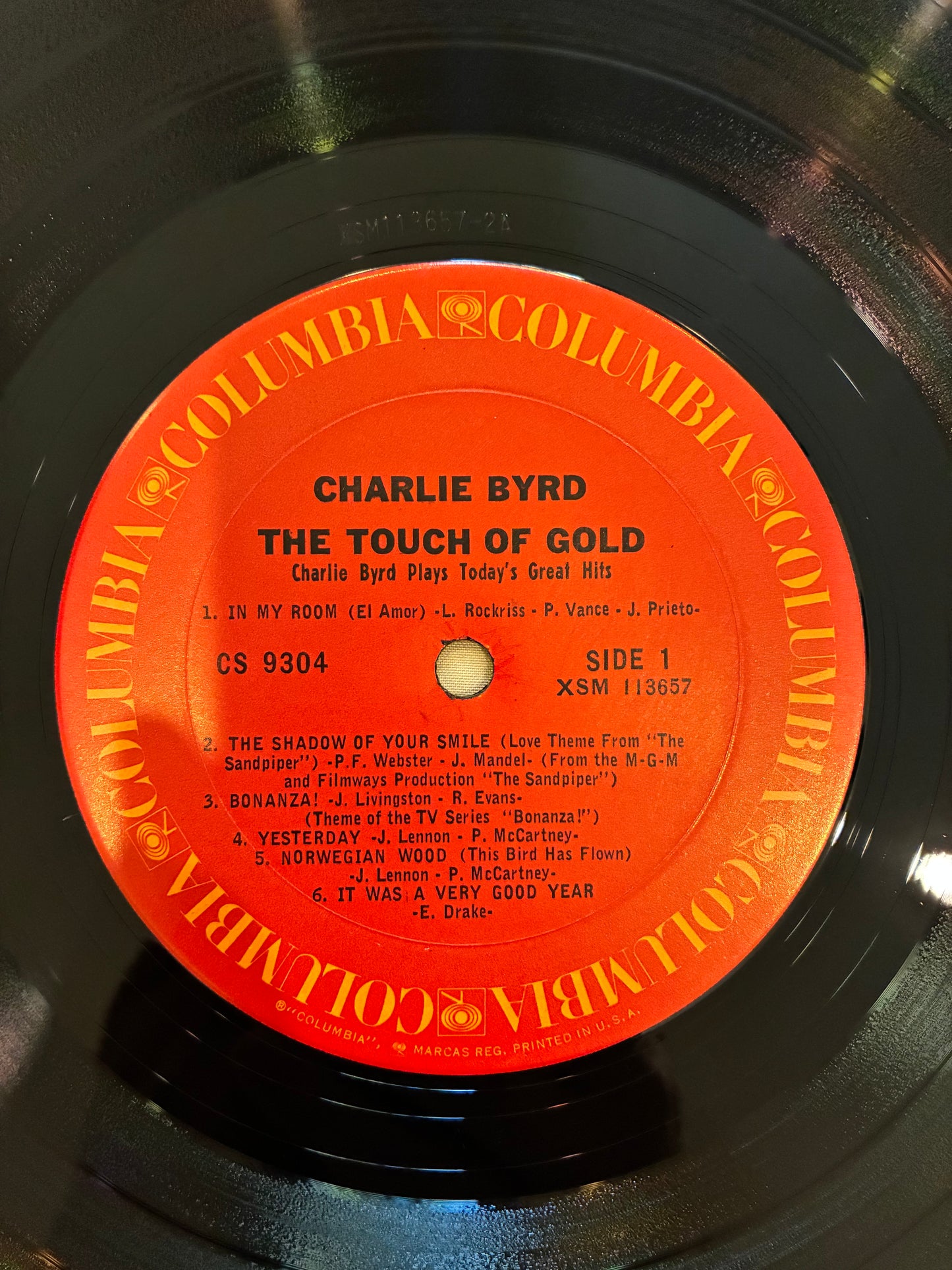 Charlie Byrd – The Touch Of Gold (Charlie Byrd Plays Today’s Great Hits)