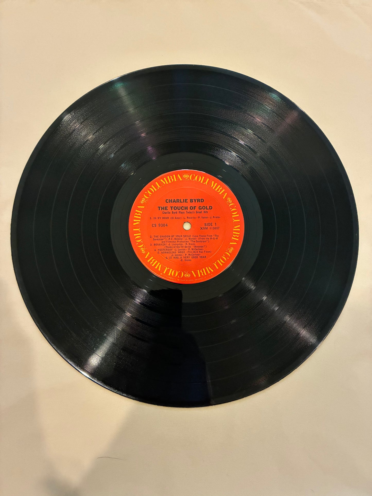 Charlie Byrd – The Touch Of Gold (Charlie Byrd Plays Today’s Great Hits)