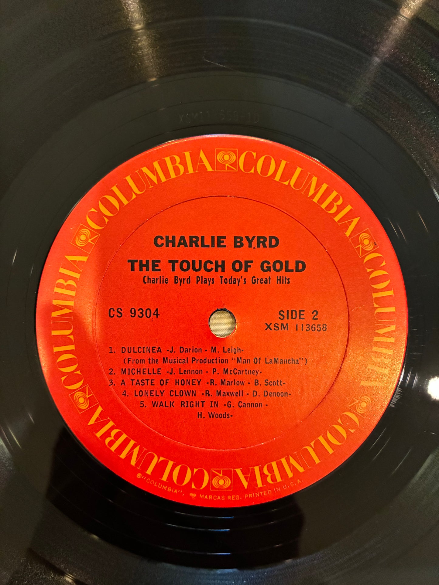 Charlie Byrd – The Touch Of Gold (Charlie Byrd Plays Today’s Great Hits)