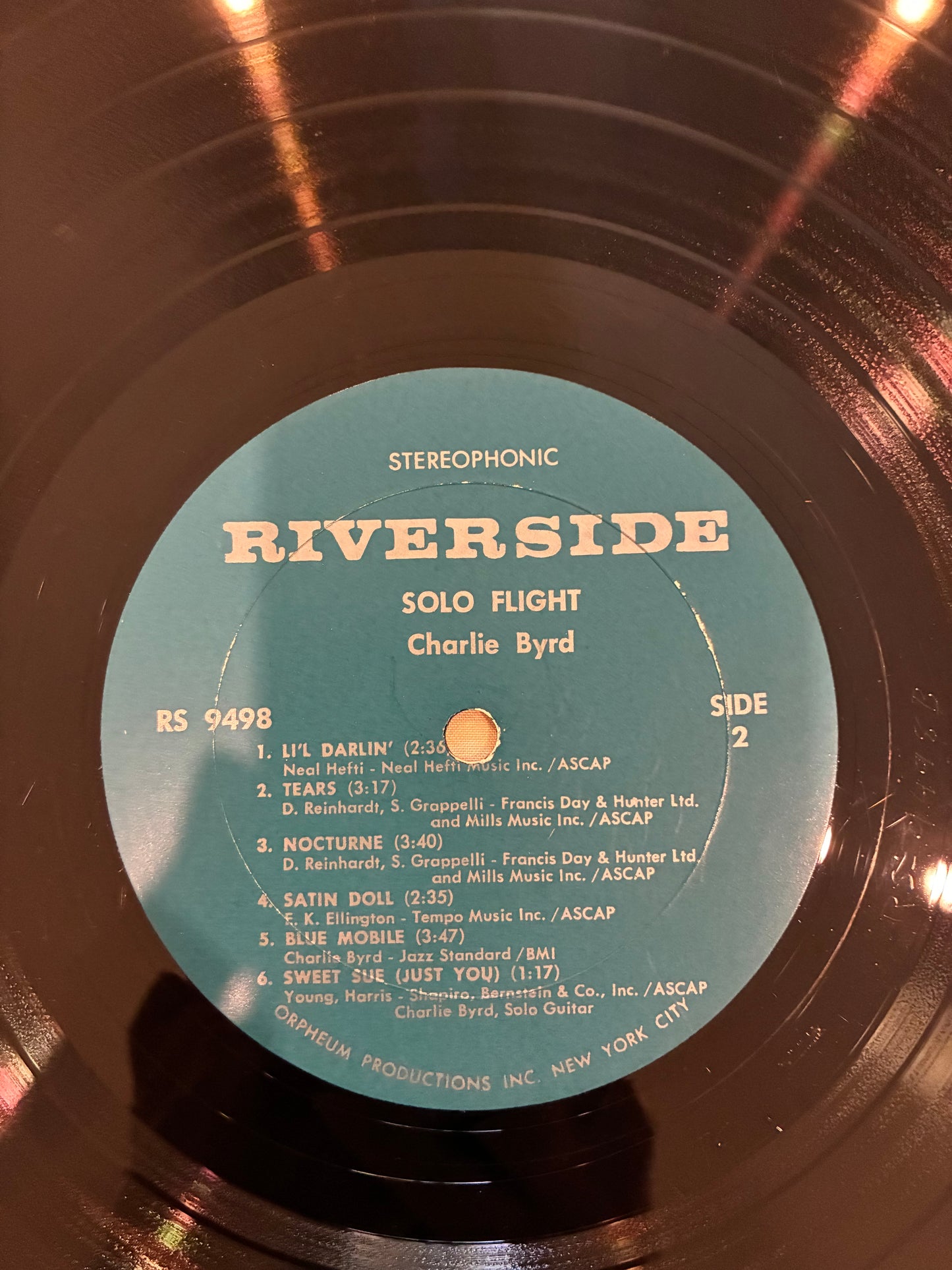 Charlie Byrd – Solo Flight