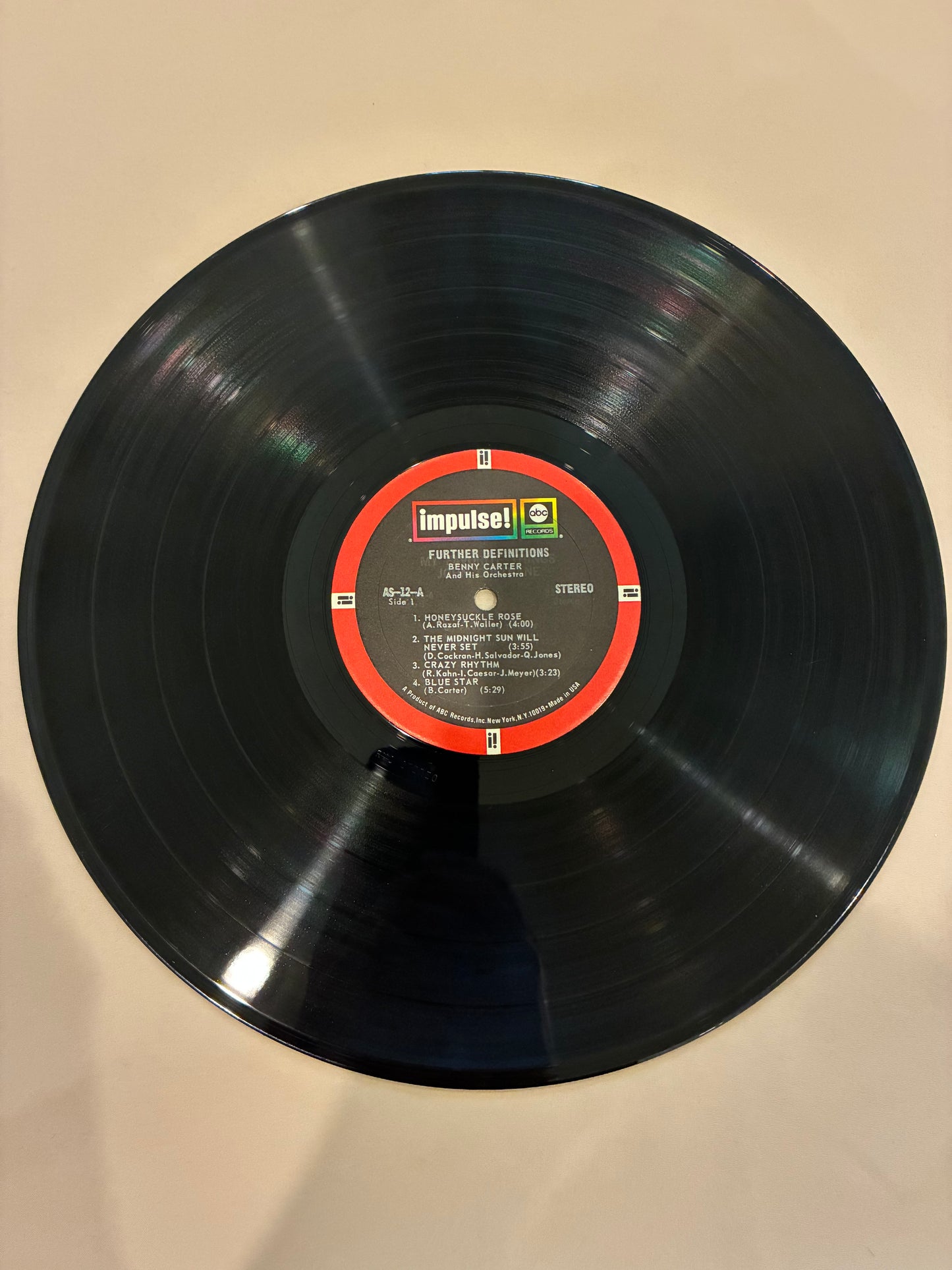 Benny Carter And His Orchestra – Further Definitions