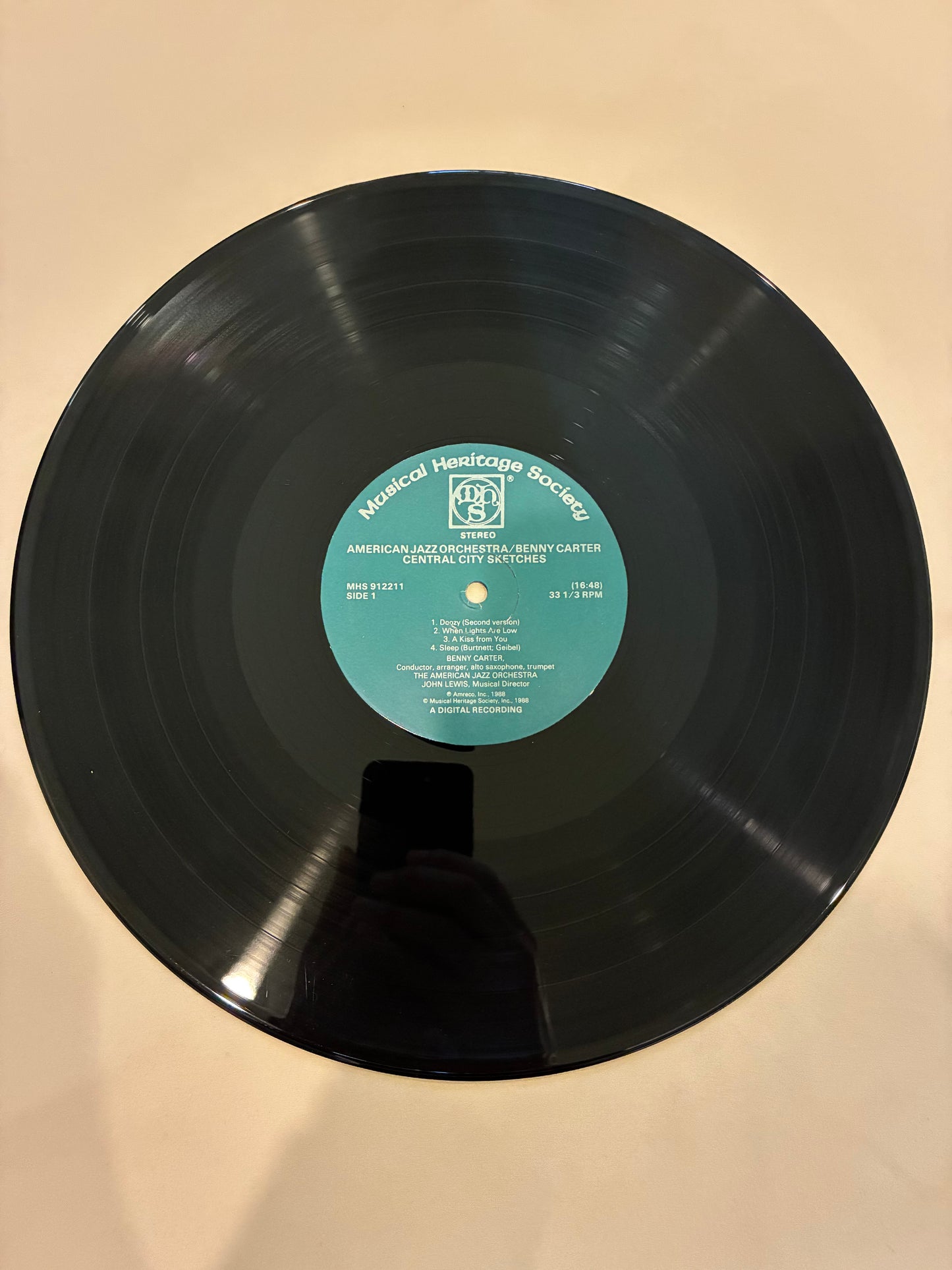 Benny Carter, American Jazz Orchestra – Central City Sketches