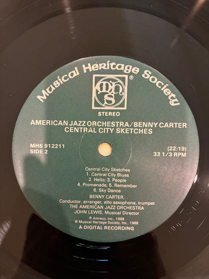 Benny Carter, American Jazz Orchestra – Central City Sketches