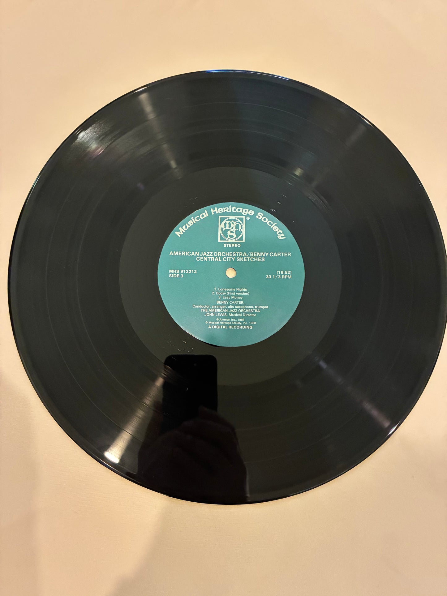 Benny Carter, American Jazz Orchestra – Central City Sketches