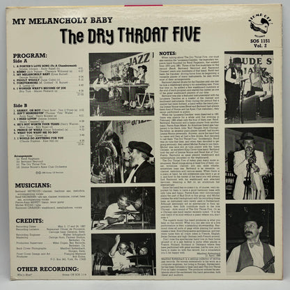 The Dry Throat Five – My Melancholy Baby