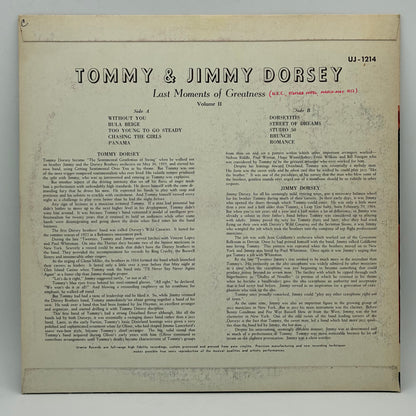 Tommy & Jimmy Dorsey – Last Moments Of Greatness Vol. II