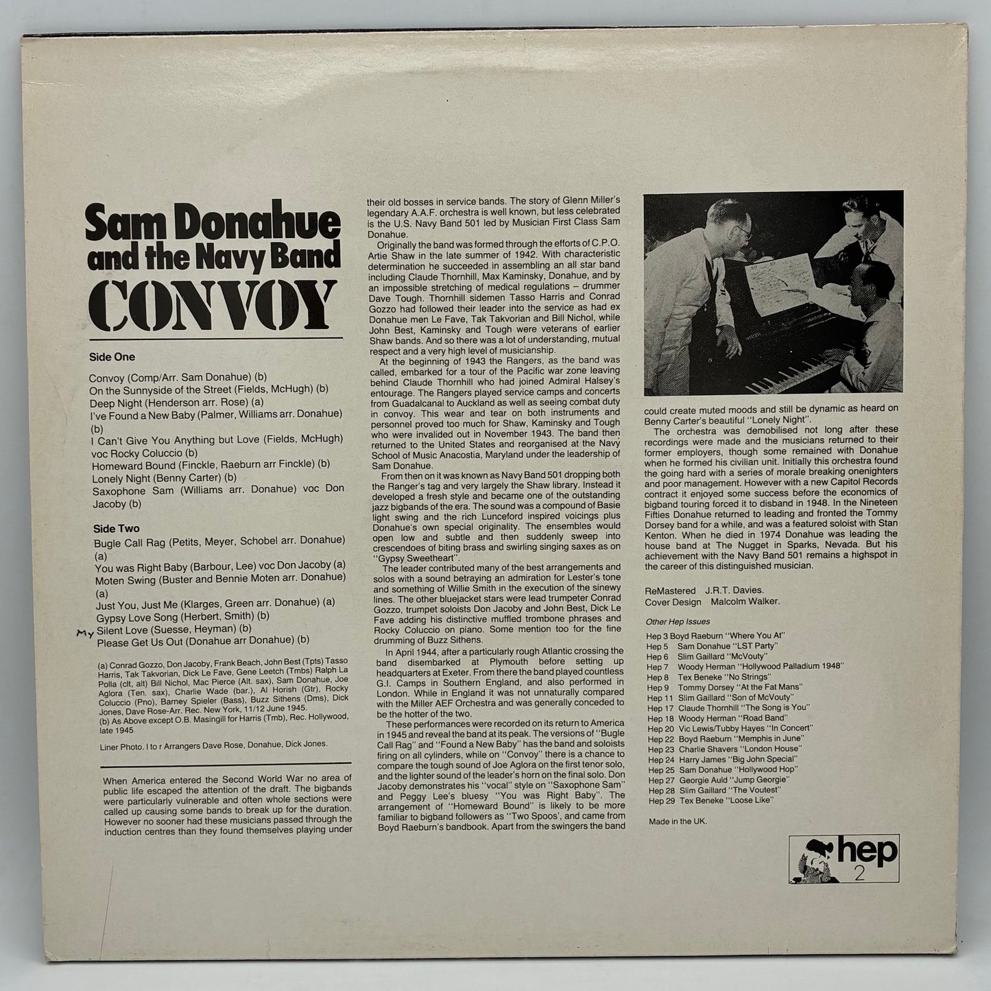 Sam Donahue And The Navy Band – Convoy
