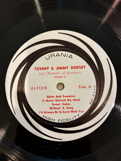 Tommy & Jimmy Dorsey – Last Moments Of Greatness Vol. III